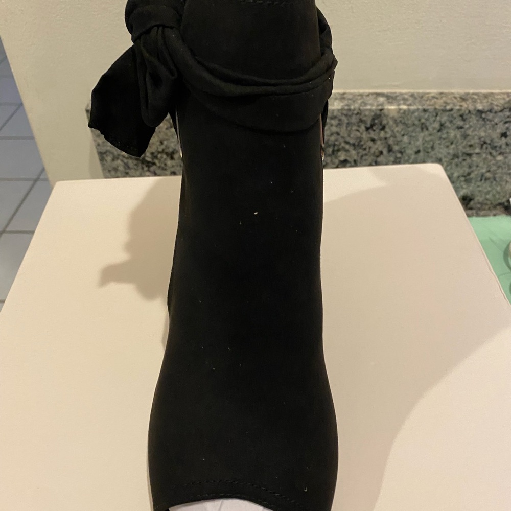 Peep Toe Bootie - image 5